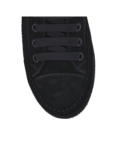 Shop Ann Demeulemeester Raven Sneakers In Black