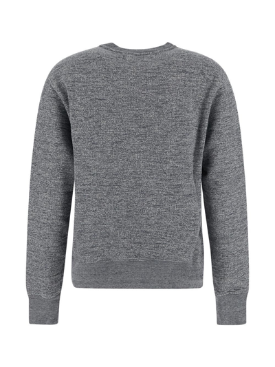 Shop Golden Goose Athena Star Sweatshirt In Grey