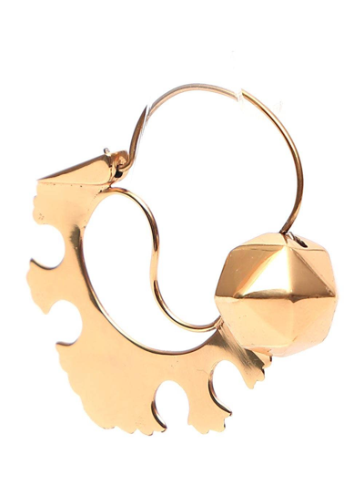 Shop Patou Small Brass Hoop Earrings