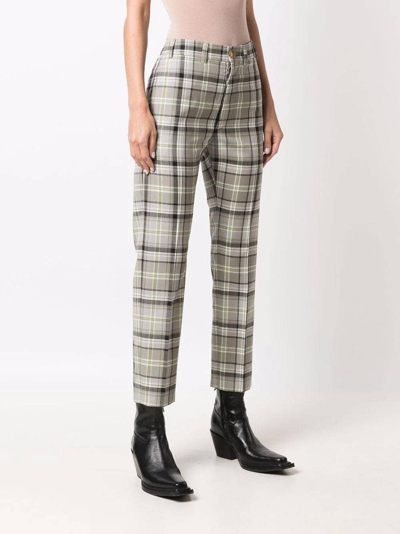 Shop Vivienne Westwood Multicolor Check Pants