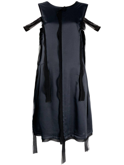 Shop Maison Margiela Asymmetric Distressed-effect Dress