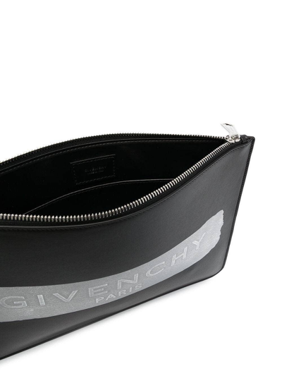 Shop Givenchy Logo-print Clutch Bag