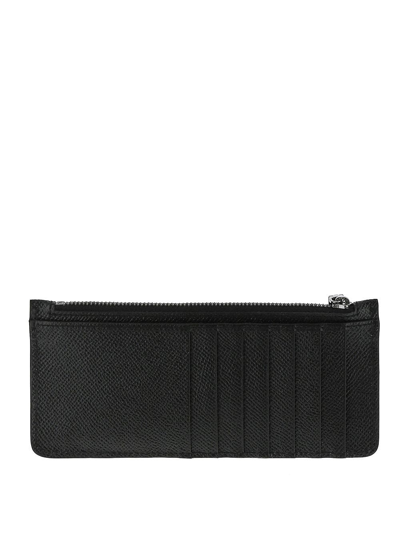 Shop Dolce & Gabbana Dauphine Vertical Wallet In Black