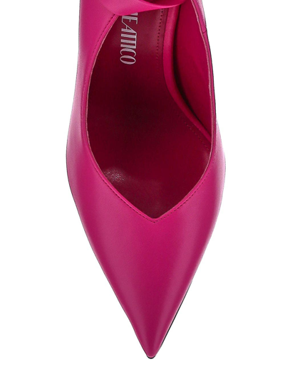 Shop Attico Slingback Venus In Pink