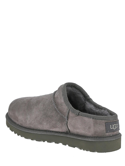 Shop Ugg Classic Slipper In Grey