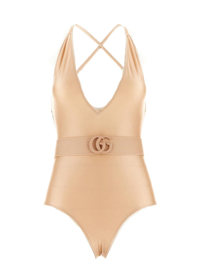 Shop Gucci Beachwear In Pink