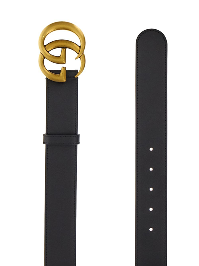 Shop Gucci 2015 Re-edition Wide Leather Belt