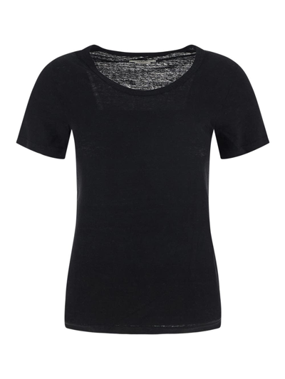 Shop Isabel Marant Étoile Kiliann T-shirt In Black