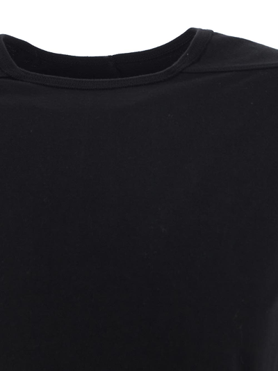 Shop Rick Owens Fogachine T Shirt Bk Cotton In Black