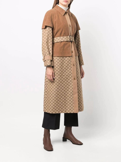 Shop Gucci Coat Woman