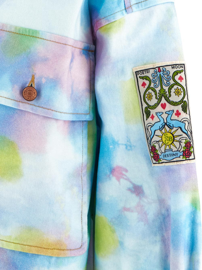 Shop See By Chloé Oversize Jacket In Multicolor