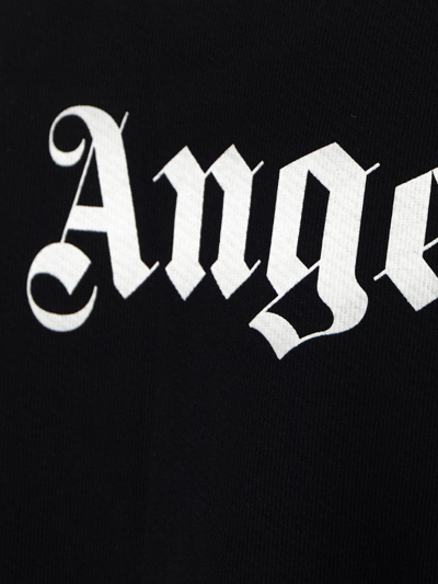 Shop Palm Angels Classic Logo Sweatshirt In Black