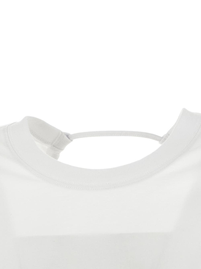 Shop Jacquemus Le Tshirt Piccola In White