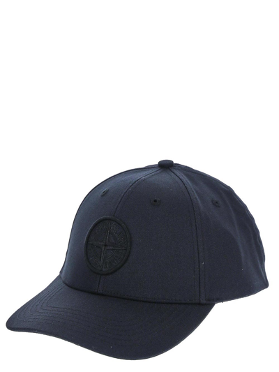 Shop Stone Island Hat Logo