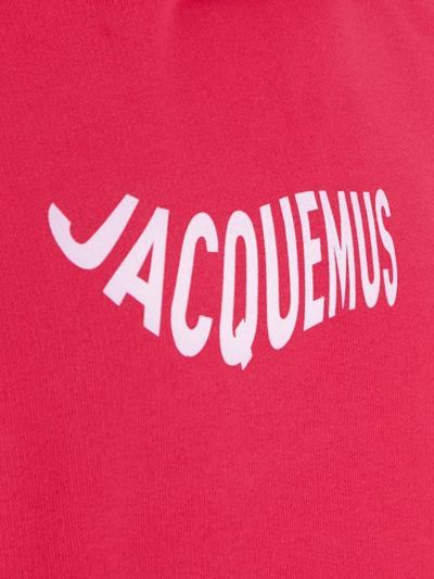Shop Jacquemus Le Sweatshirt Vague In Pink