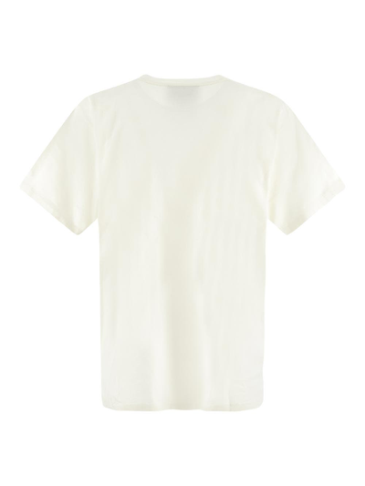 Shop Gucci "original " Print Oversize T-shirt In Ivory