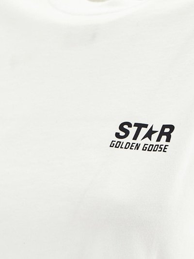 Shop Golden Goose Lackboard Printing T-shirt In Black