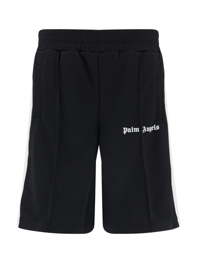 Shop Palm Angels Classic Track Short In Black