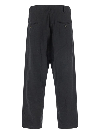 Shop Uma Wang Perch Pants In Black