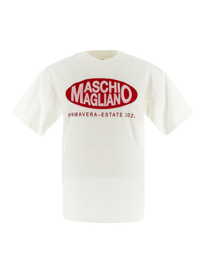Shop Magliano T-shirt In White