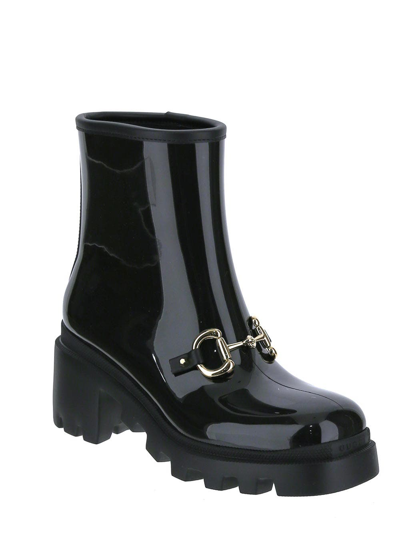 Shop Gucci Horsebit-detail Boots In Black