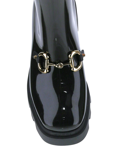 Shop Gucci Horsebit-detail Boots In Black