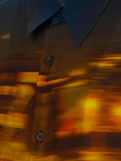 Shop Dries Van Noten Shirt Man In Multicolor