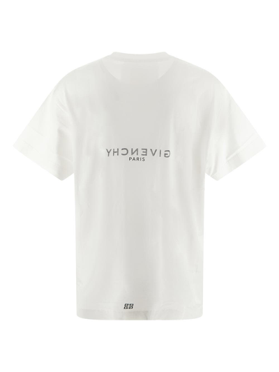 Shop Givenchy T-shirt Man In White