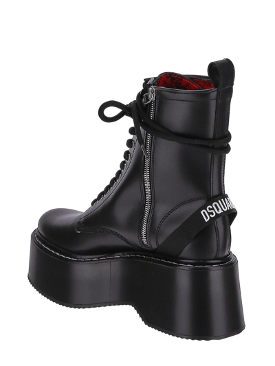 Shop Dsquared2 Black Ankle Boots