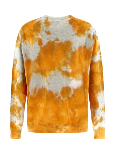 Shop Kenzo Printed Tiger Sweatshirt In Orange