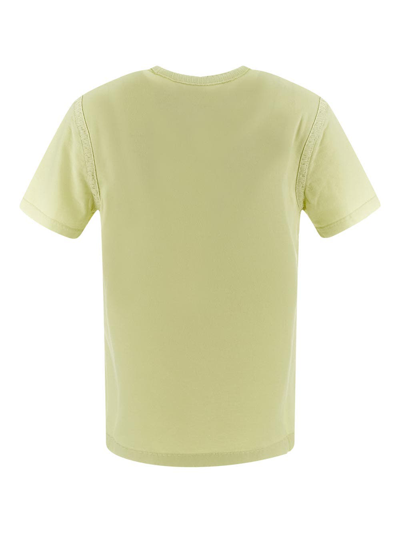 Shop Bottega Veneta T-shirt Overlock In Green