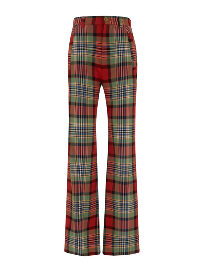 Shop Vivienne Westwood New Ray Trousers In Multicolor