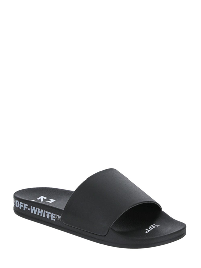 Shop Off-white Industrial Belt Slider In Black