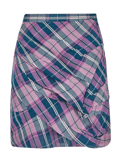 Shop Isabel Marant Étoile Skirt In Multicolor