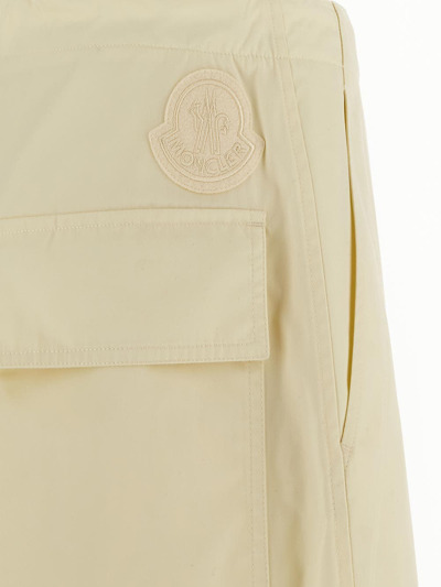 Shop Moncler Genius Trousers In Yellow