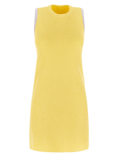 Shop Jacquemus La Robe Sorbetto In Yellow