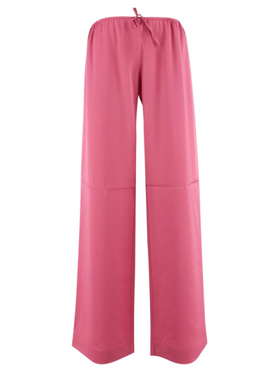 Shop Jacquemus Le Pantalon Mentalo In Pink