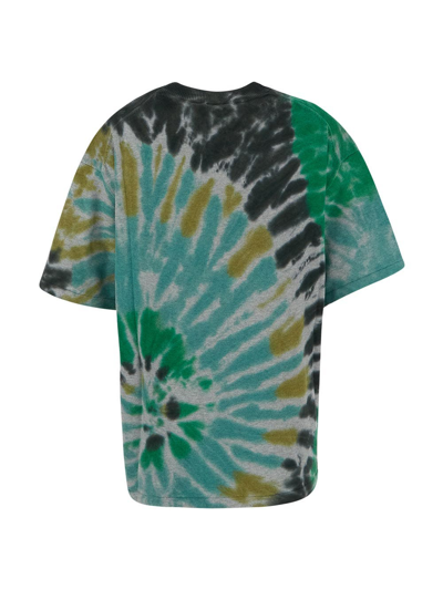 Shop Kenzo Tie Dye T-shirt In Green