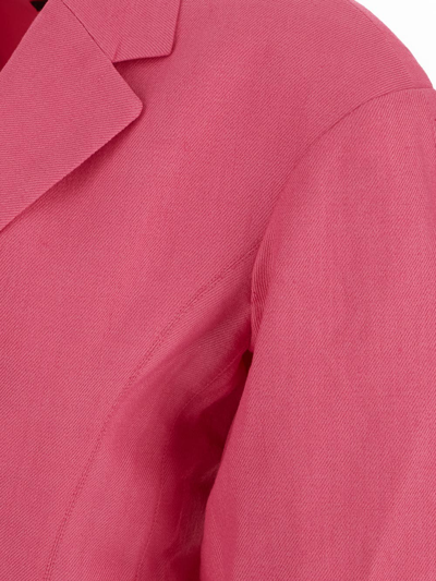 Shop Jacquemus La Veste Fresa In Pink