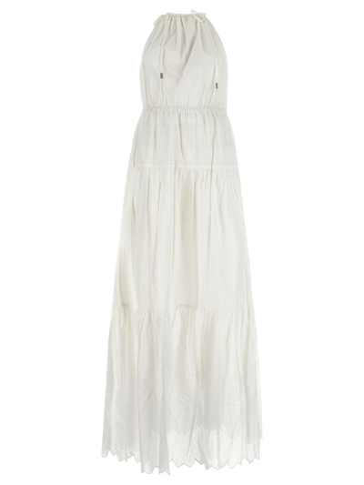 Shop Michael Michael Kors White Sleeveless Dress