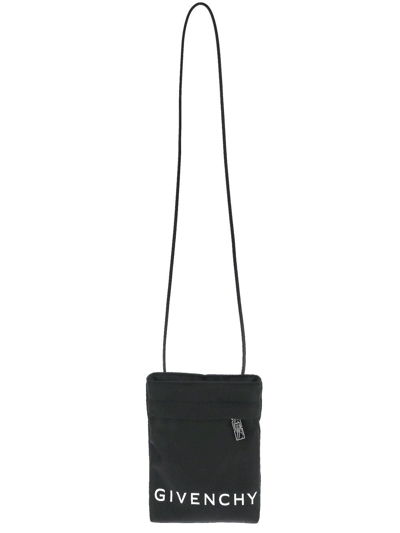 Shop Givenchy Black Phone Pouch