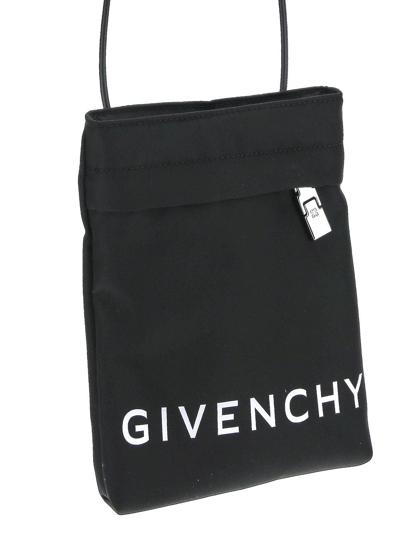 Shop Givenchy Black Phone Pouch