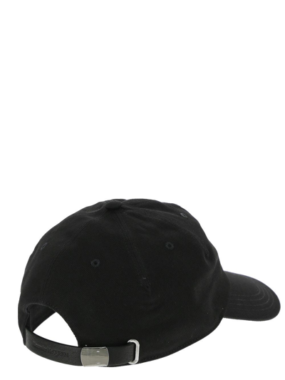 Shop Alexander Mcqueen Black Baseball Hat