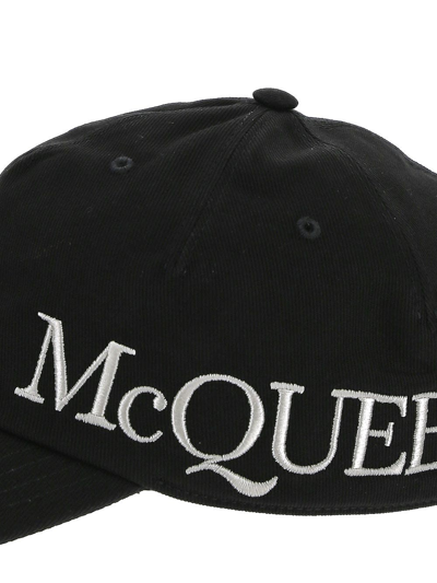 Shop Alexander Mcqueen Black Baseball Hat