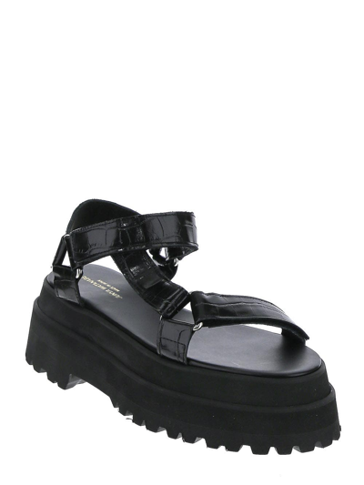 Shop Junya Watanabe Black Sandals