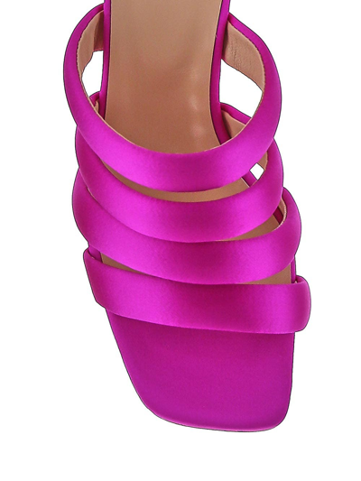 Shop Si Rossi Cork Platform Sandals In Pink