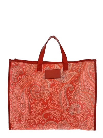 Shop Etro Red Bag