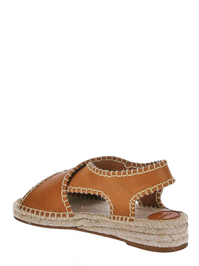 Shop Chloé Lucinda Espadrilles In Brown