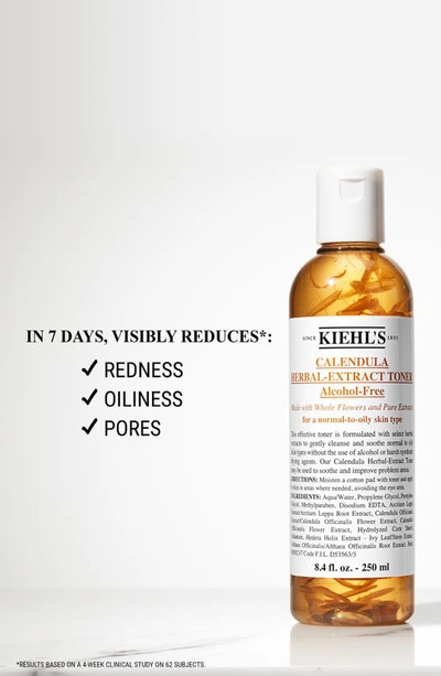 Shop Kiehl's Since 1851 Calendula Herbal Extract Alcohol Free Toner, 4.2 oz