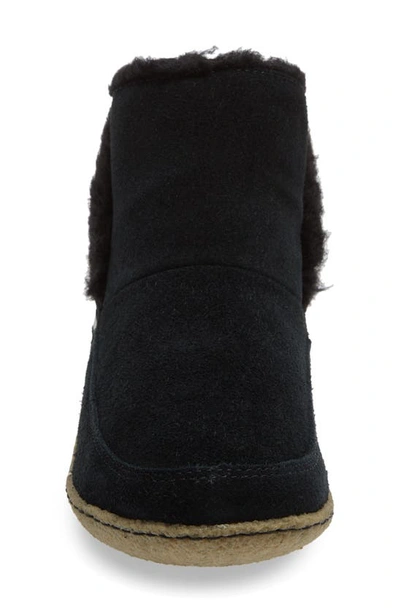 Sorel Nakiska Faux Fur Lined Bootie In Black Sage